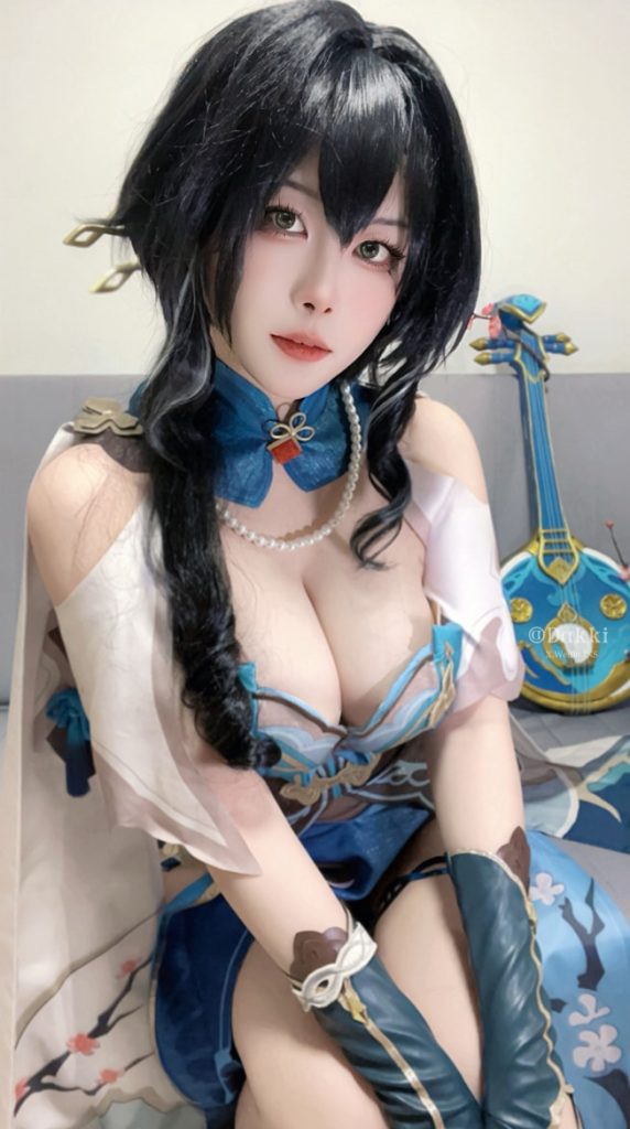 图片[1]-Dakki伊 NO.02 崩坏星穹铁道 阮梅 [51P1V-339MB]-蜜桃啵啵