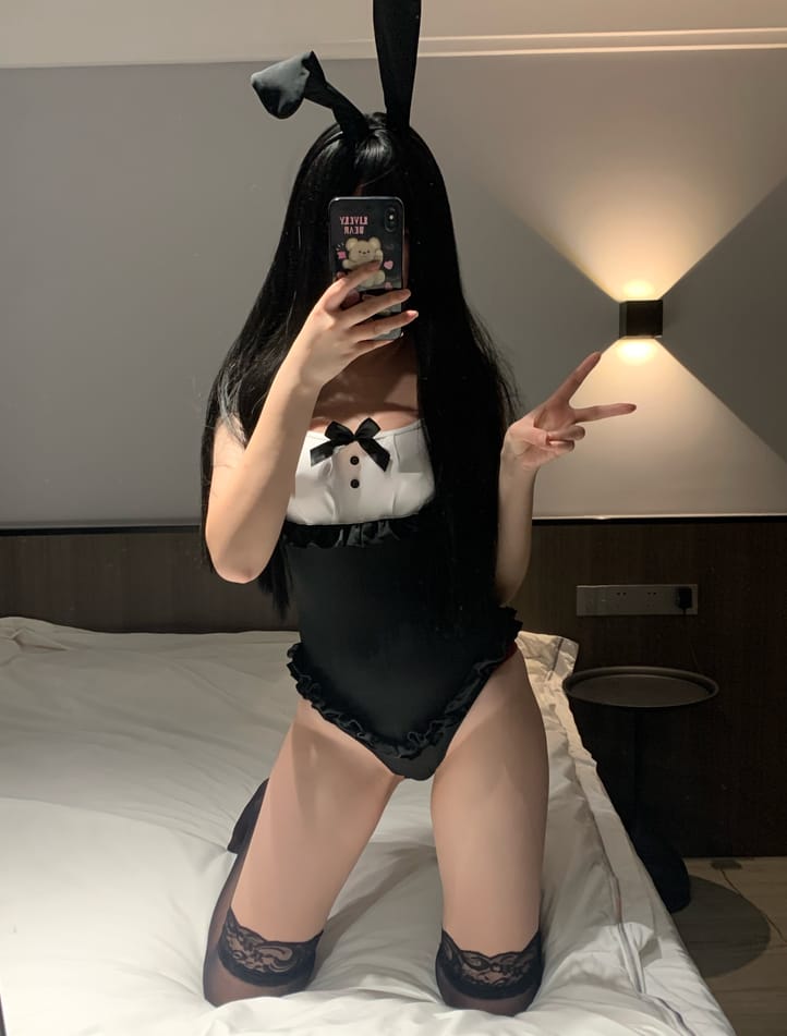 图片[1]-【微-密】林扣弦-情趣兔女郎[25P-42M]-蜜桃啵啵