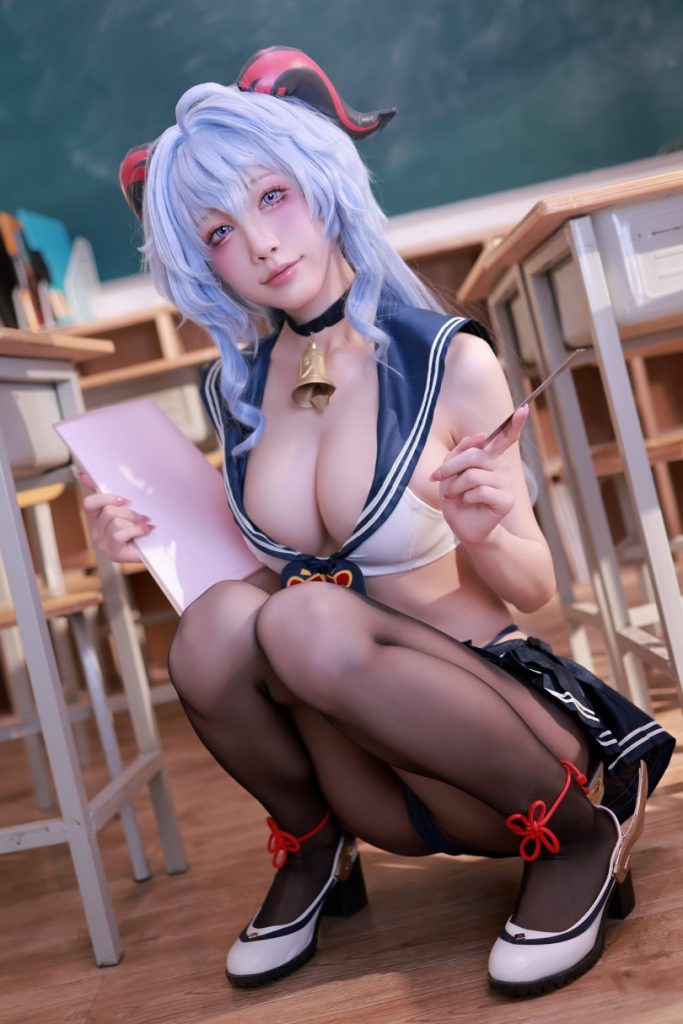 图片[1]-水淼aqua NO.216 2月补偿赠品 甘雨水手服 [50P-73MB]VIP-蜜桃啵啵
