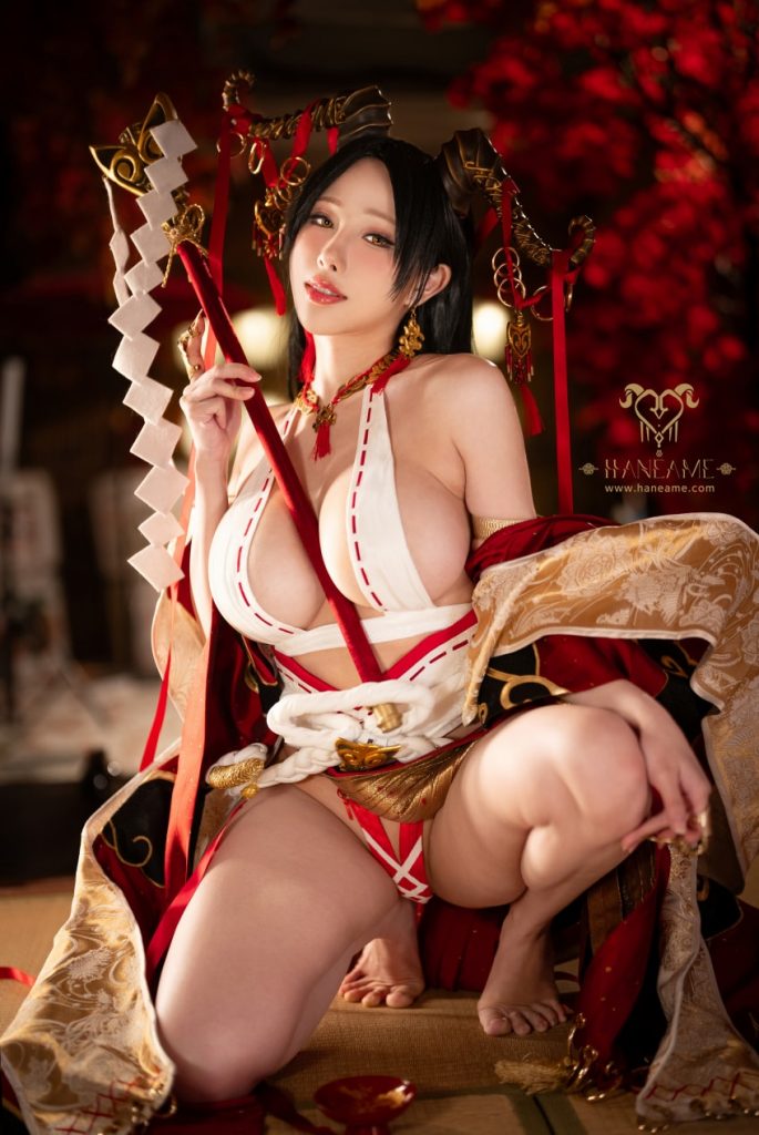 图片[1]-雨波_HaneAme – NO.397 Lustful Goat Miko邪羊巫女[28P-161MB]VIP-蜜桃啵啵