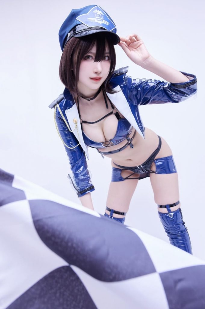 图片[1]-Shika小鹿鹿 NO.130 碧蓝航线-巴尔的摩赛车服[9P-48MB]-蜜桃啵啵