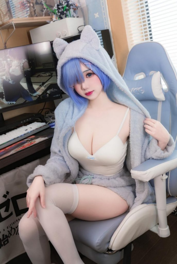 图片[1]-雪晴Astra NO.090 蕾姆猫猫[13P-106MB]-蜜桃啵啵
