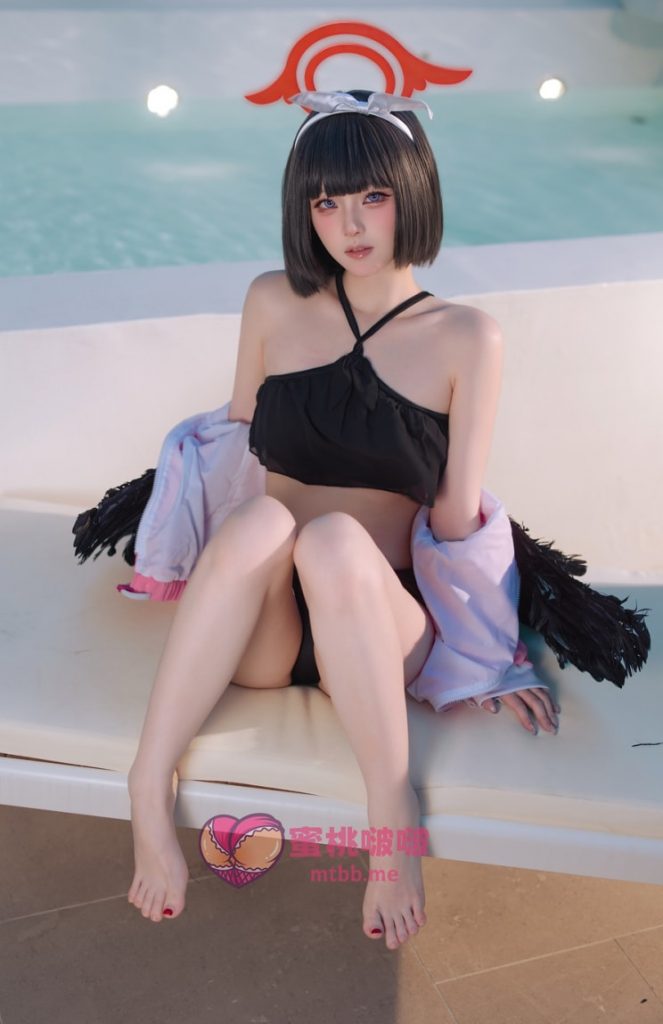 图片[1]-屿鱼 NO.091 蔚蓝档案 静山真白泳装[30P-219MB]-蜜桃啵啵