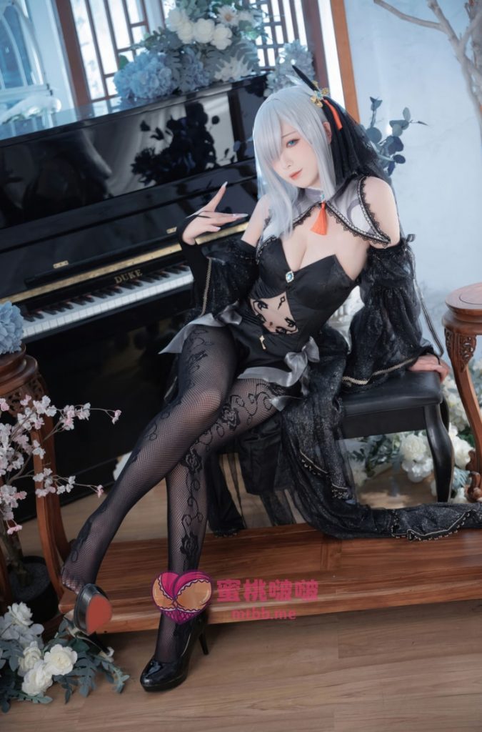 图片[1]-封疆疆v NO.81 原神 申鹤同人黑婚纱 [20P-239MB]-蜜桃啵啵